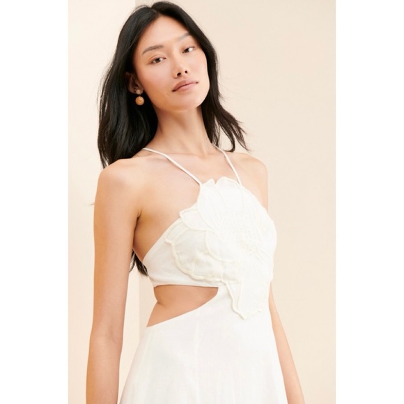 Farm Rio Flower Halter dress - Picture 4 of 12